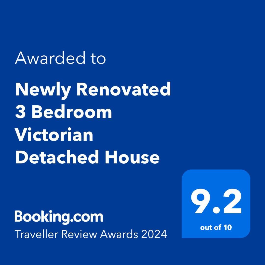 Newly Renovated 3 Bedroom Victorian Detached House Борнмут Экстерьер фото
